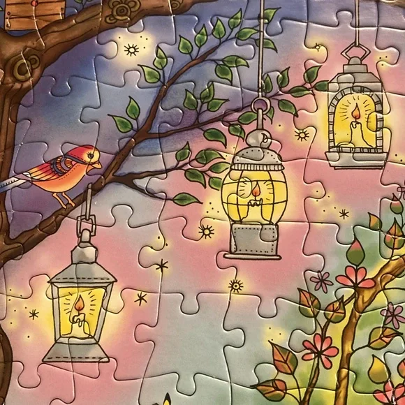 Buffalo Johanna Basford's Secret Garden Songbird Garden 500 Piece Jigsaw Puzzle - Picture 4 of 13